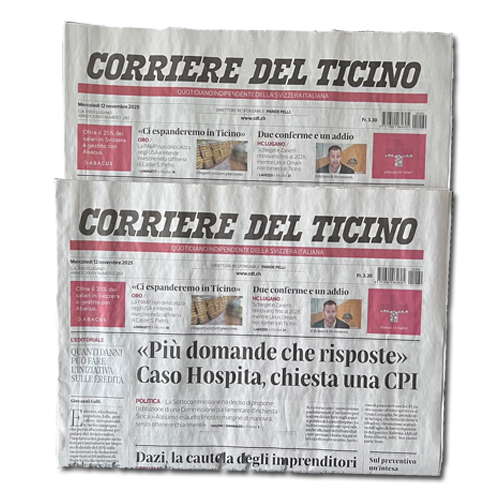 Corriere del Ticino, 12-11-2025